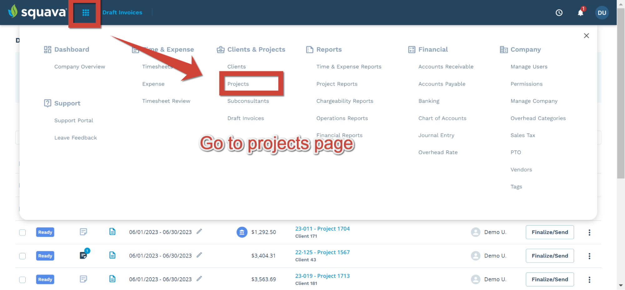 go to proj page.png